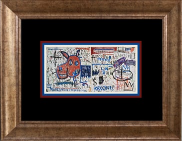 Jean Michel Basquiat Lithograph from 2005 after Basquiat