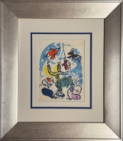 Marc Chagall original lithograph from 1970