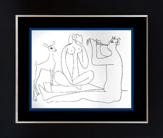 Pablo Picasso lithograph from 1958 The Antibes Collection