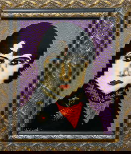 William Verdult Original oil on board with jewels Prince Gilbert of Wales   Kings and Queens Series: William Verdult Original oil on board with jewels Prince Gilbert of Wales William Verdult original oil on canvas (24x20 inches image size) Kings and Queens Series. Hand signed by William Verdult the D