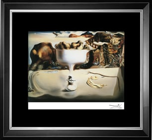 Salvador Dali color plate lithograph on paper