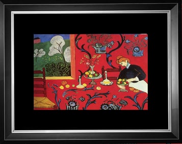 Henri Matisse The Red Room Color Plate Lithograph.