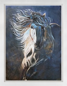 Gaylord Soli Mixed Media Original on canvas 40x30 inches