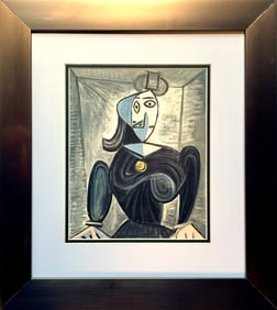Pablo Picasso Color Plate Lithograph from 1968