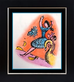 Marc Chagall Lithograph from 1968