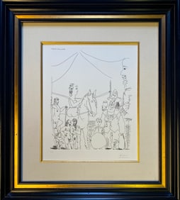 Pablo Picasso Limited Edition Original Etching Hand signed and numbered Bloch catalogue 226