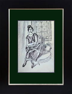 Henri Matisse color plate lithograph after Henri Matisse: Henri Matisse Lithograph after Henri Matisse from 1968. Approx 24x20 inches. Professionally framed. Includes certificate.