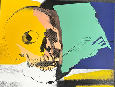 Andy Warhol Skulls Serigraph 1976
