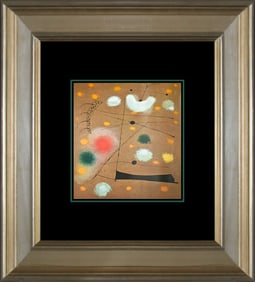 Joan Miro Color Plate Lithograph  1972