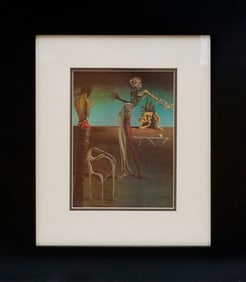 Salvador Dali Color Plate Lithograph from 1979