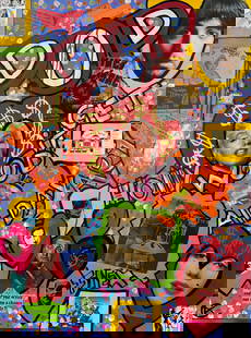 Original on canvas by Art Chorny: Original on canvas by Art Chorny. Approx 30x24 inches One of a kind original Hand signed by the artist and includes certificate of authenticity.