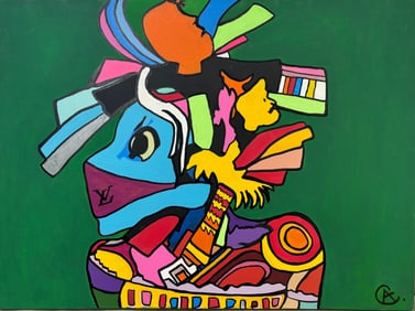 Original on canvas by Art Chorny