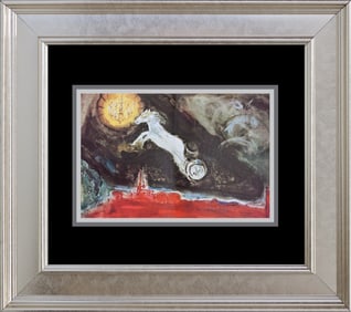 Marc Chagall Hand signed Lithograph