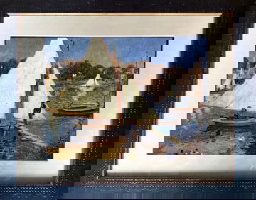 Claude Monet Color Plate Lithograph
