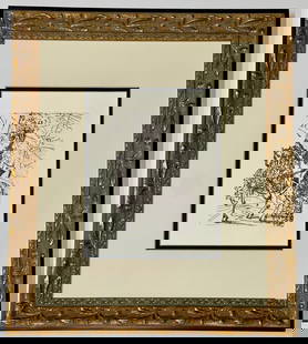 Salvador Dali Limited Edition Etching: Salvador Dali Etching Custom framed and includes certificate of authenticity.