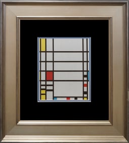 Piet Mondrian Lithograph from 1973