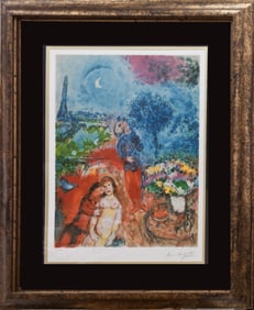 Marc Chagall Limited Edition Serenade lithograph