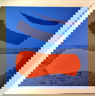 Tomie Ohtake  TOMIE OHTAKE LARGE ABSTRACT LITHOGRAPH 28 X 28: Tomie Ohtake TOMIE OHTAKE LARGE ABSTRACT LITHOGRAPH 28 in X 28 inTomie Ohtake large abstract lithograph 28 in x 28 in (70 cm x 70 cm )it is not signed.