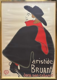 Henri Toulouse Lautrec 1960 Original Lithograph, Paris