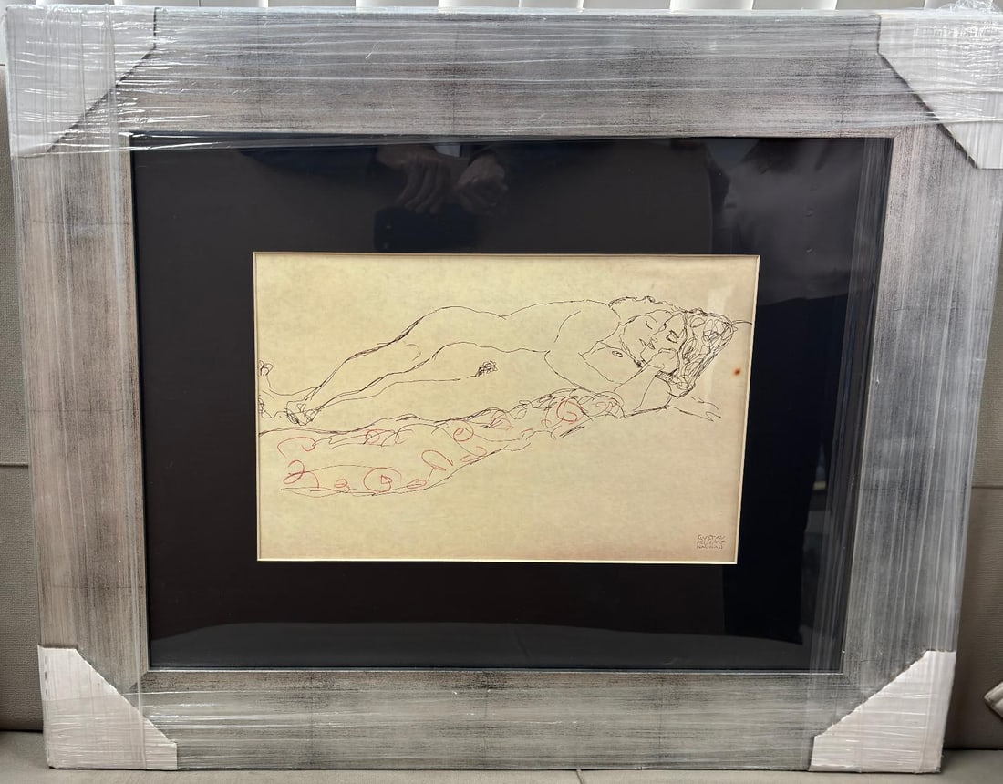 Gustav Klimt. Vintage Lithograph (1 of 1)