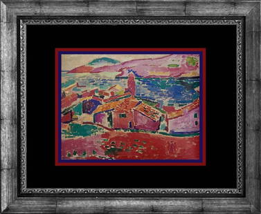 Henri Matisse Lithograph after Matisse from 1978: Henri Matisse Lithograph from 1978. The signature is in the plate. Approx 24x20 inches. Professionally framed. Includes certificate.