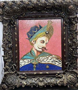 William Verdult. William the III Original oil on canvas bejewelled: William Verdult. William the III Original oil on canvas bejewelled from the Kings and Queens series. Original one of a kind. Hand signed by the artist custom framed and includes certificate of authent
