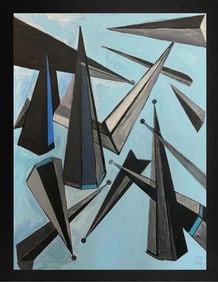 Original on canvas by R Roberts