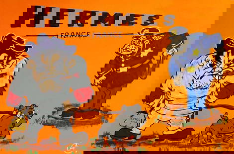 Wild French Outlaw. Original on canvas by Art Chorny: Original on canvas by Art Chorny. Approx 30x40 inches One of a kind original Hand signed by the artist and includes certificate of authenticity