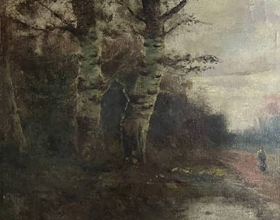 Narcisse Diaz de la Pena Oil on canvas Rural Landscape: Narcisse Diaz de la Pena Oil on canvas Rural Landscape The measurements of the Narcisse Diaz de la Peña painting are 48 x 58 cm. Provenance Private Collection.