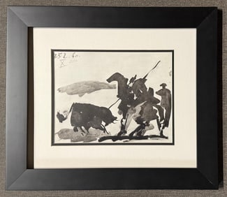 Pablo Picasso Original Lithograph from 1961.