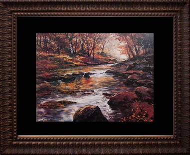 Limited Edition Lithograph Michael Schofield: Limited Edition lithograph Michael Schofield. Hand signed and numbered by the artist. Custom framed. Approx size 30x38 inches. Includes certificate of authenticity. This work was purchased directly