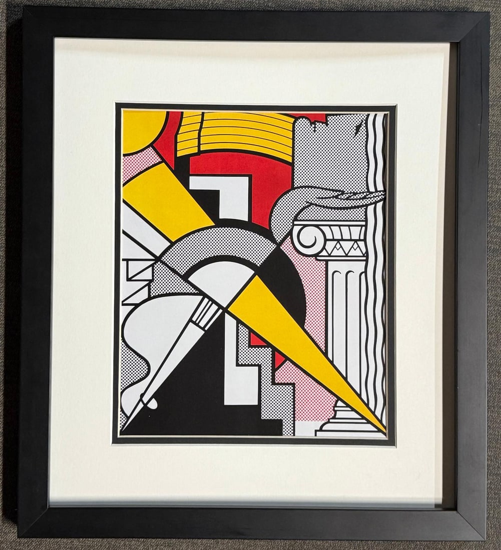 版画 Roy Lichtenstein Folded Hat 1968 Roy Lichtenstein: Folded Hat 1968