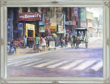 Rafael Maniago Original oil on canvas
