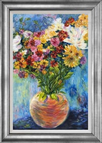 Sylvia Adler Mixed media Hand Embellished canvas