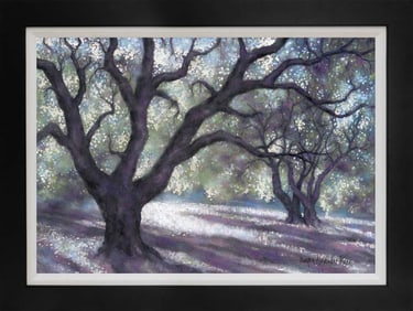 Morgan Kari Hand embellished on canvas