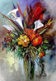 Original oil on canvas by Rafael