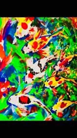 Julia Kim Original on canvas