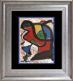 Joan Miro Wood Cut Engraving 1979