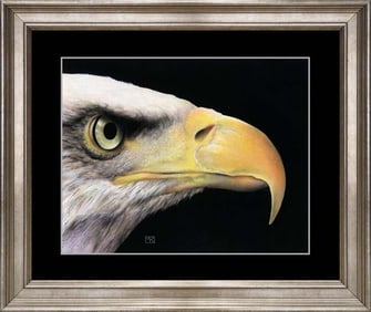 Morgan Kari Hand embellished on canvas