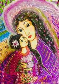 Julia Kim original on canvas
