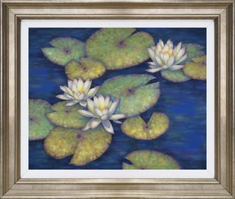 Morgan Kari hand embellished on canvas