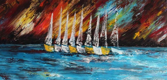 Victoria Isikman Original on canvas