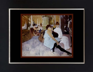 Toulouse Lautrec Color Plate Lithograph