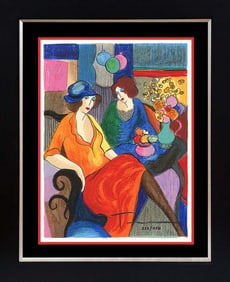 Itzchak Tarkay Limited Edition Serigraph