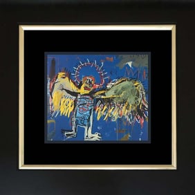 Jean Michel Basquiat Lithograph from 1991