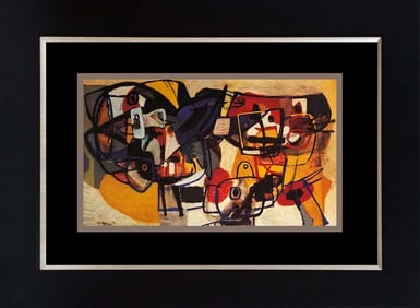 Karel Appel Color Plate Lithograph after Appel
