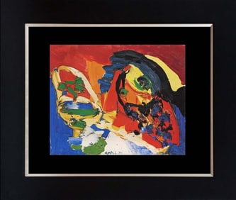Karel Appel Color Plate Lithograph after Appel