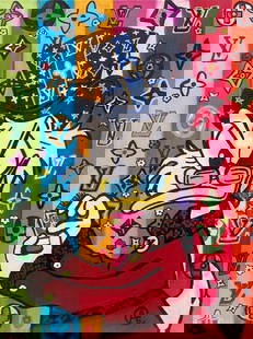 Original mixed media on canvas by Art Chorny: Original mixed media on canvas by Art Chorny Hand signed by the artist. Includes certificate of authenticity Custom Framed. Approx 24 x18 inches image size.