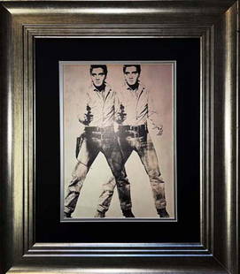 Andy Warhol Color Plate Lithograph: Andy Warhol lithograph from 1979 Andy Warhol. Custom framed. Includes Certificate. Approx 24x20 inches.
