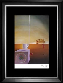 Salvador Dali color plate lithograph on paper